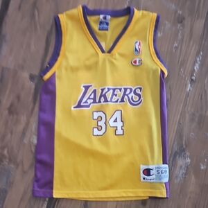 Champion Kids Lakers Gold and Purple Jersey